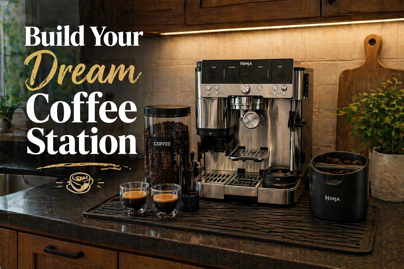 Ninja coffee maker Build Your Dream Coffee Station