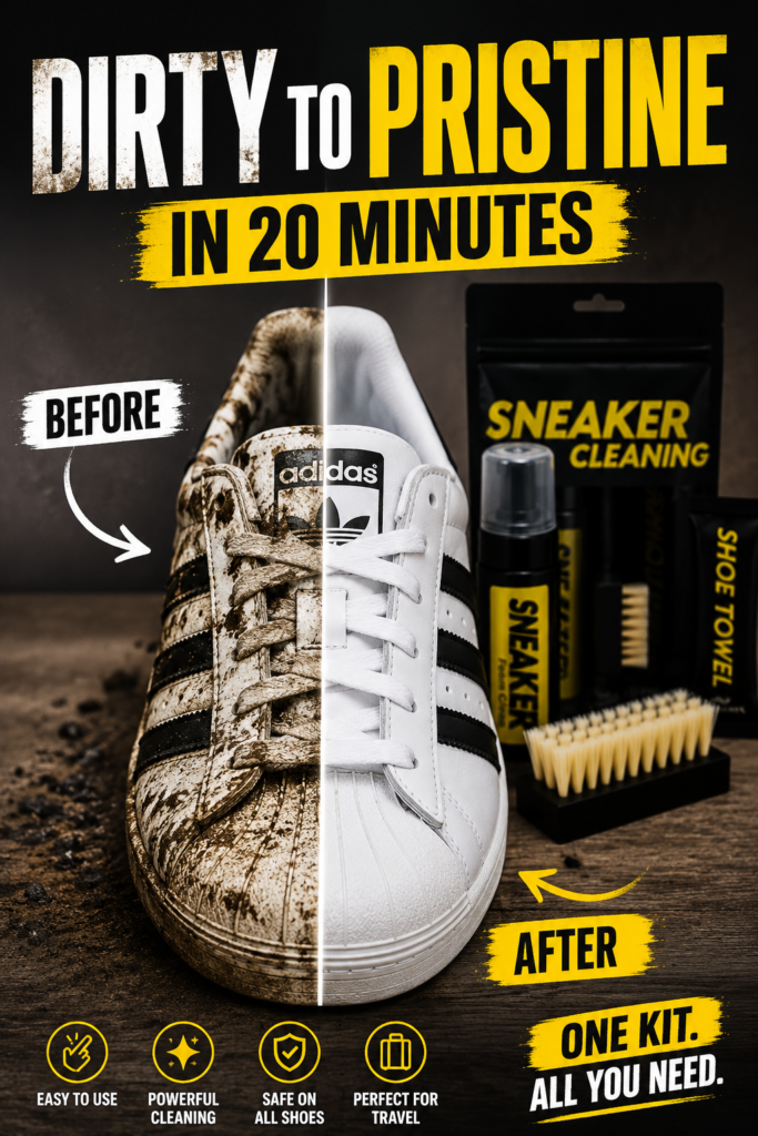 Cleaning kit for sneakers