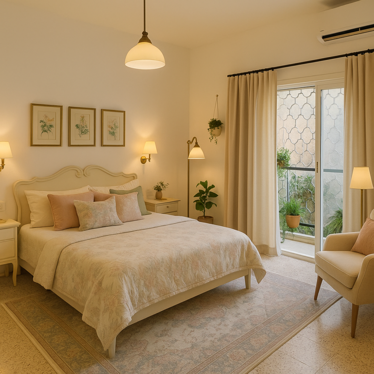 Cozy Vintage Bedroom Refresh AFTER
